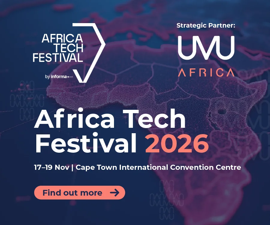 Africa Tech Festival 2026, 17–19 Nov, Cape Town International Convention Centre. Strategic partner: UVU Africa.